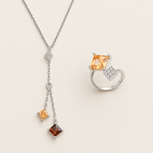 Zinzi zilveren ring met zirconia