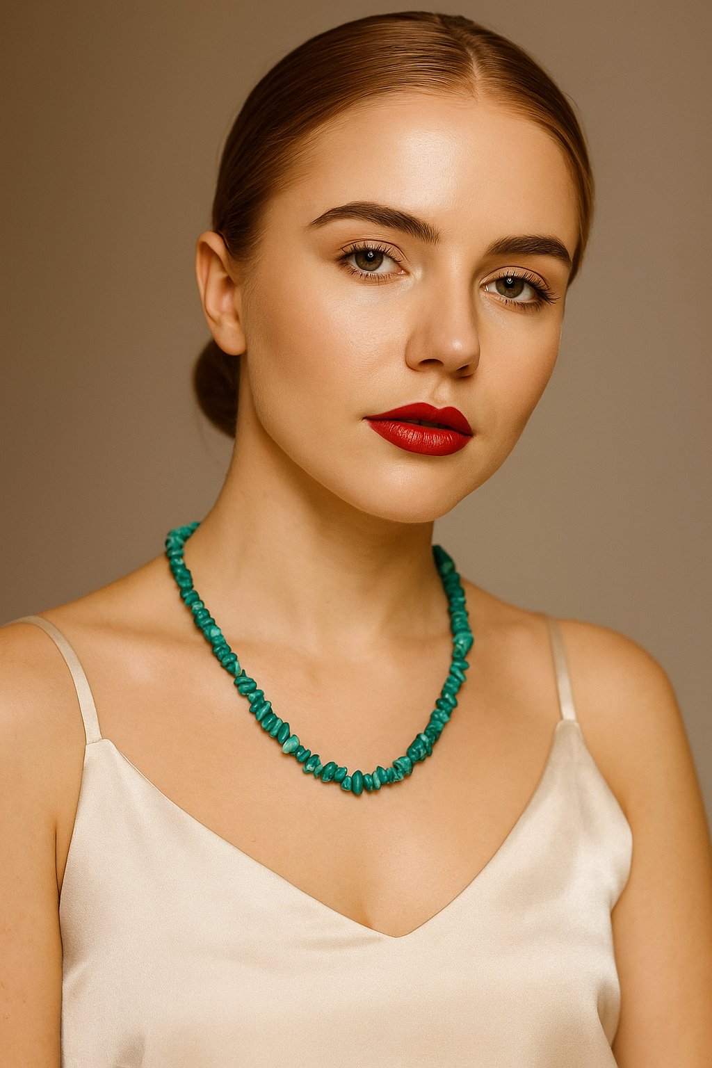 Edelsteenketting malachiet