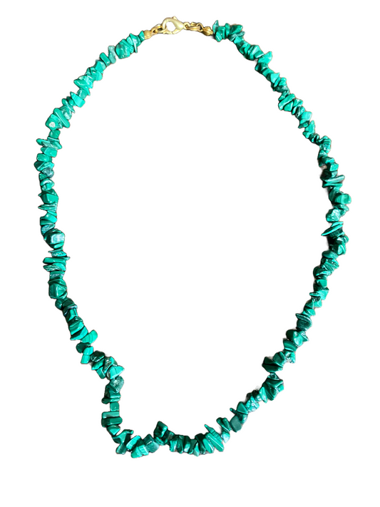 Edelsteenketting malachiet